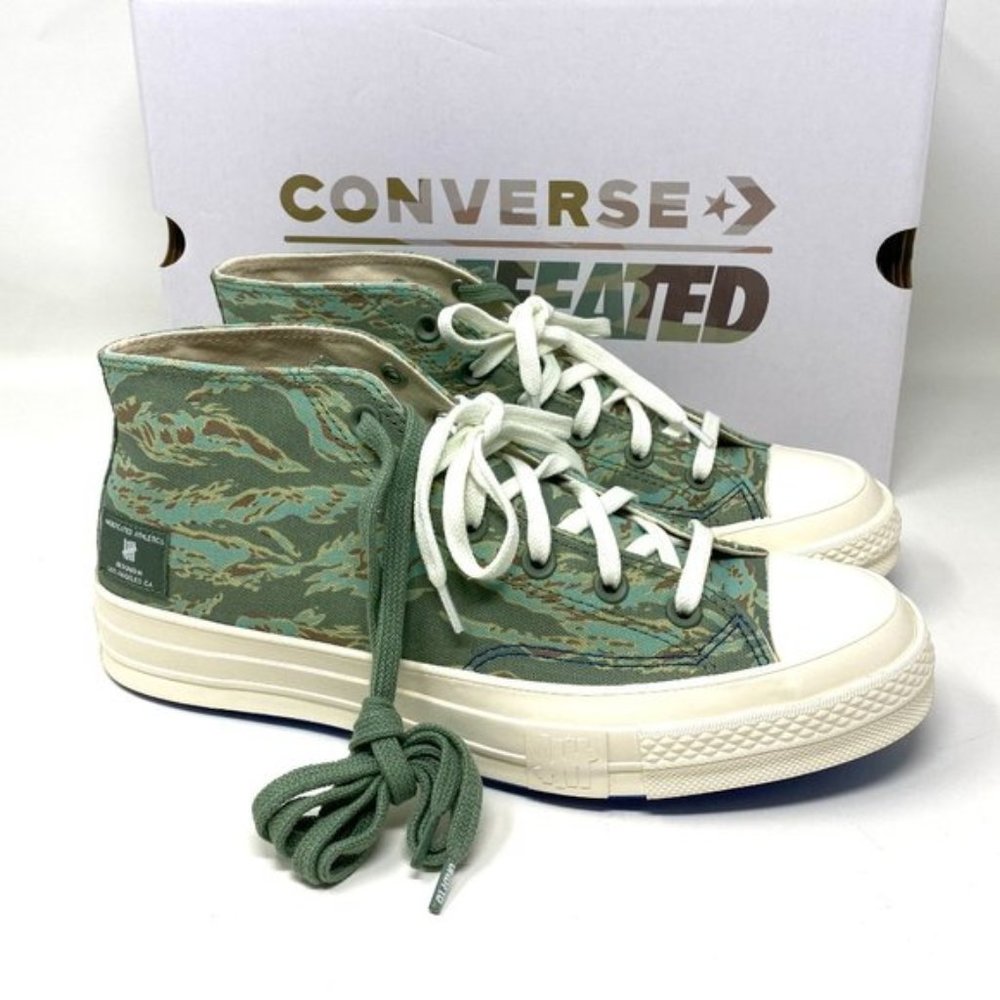 💖MEGA SALE💖Converse Men 172397C CHUCK 70 MID SEA Spray Fossil Green  Sneakers